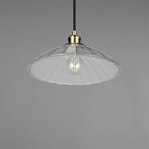 Lampe pendante classique Eluna Vieux laiton Trio 4017807682465