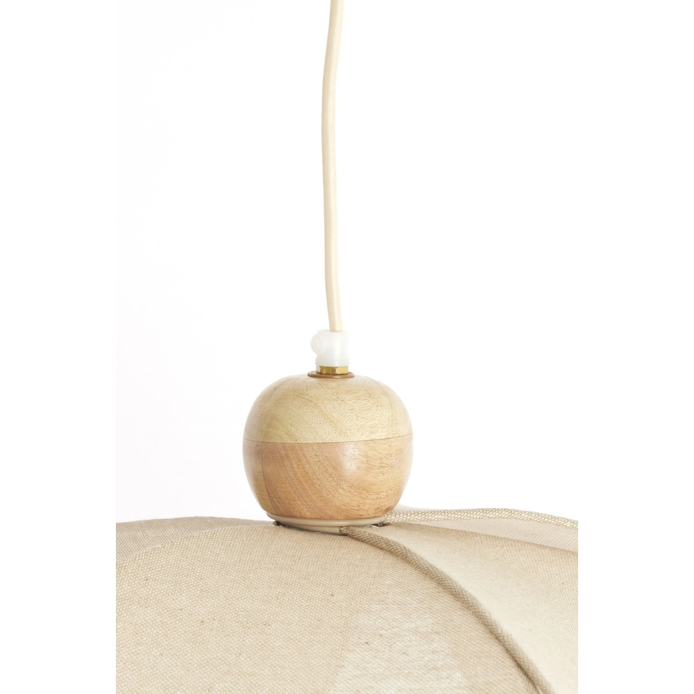 Lampe pendante scandinave Lavriria Ø 60cm - sable Light & Living 8717807835972