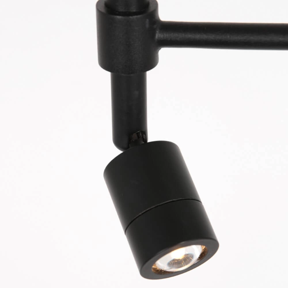 Lampe de table rurale Stanger avec du velours doré Steinhauer 8712746152463