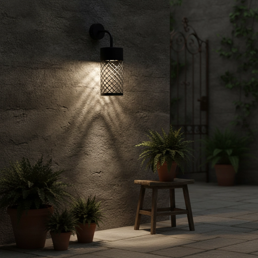 Lampe de jardin Motley 100cm noir