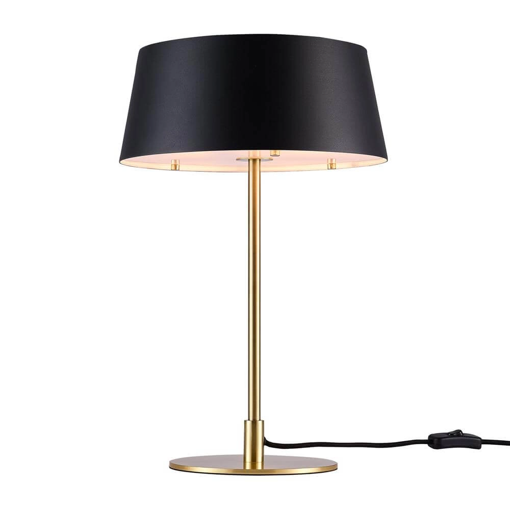 Lampe de table élégante Clasi noir Ø 29cm