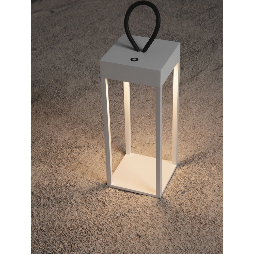 Lampe de table blanche Lucia Rechargeable