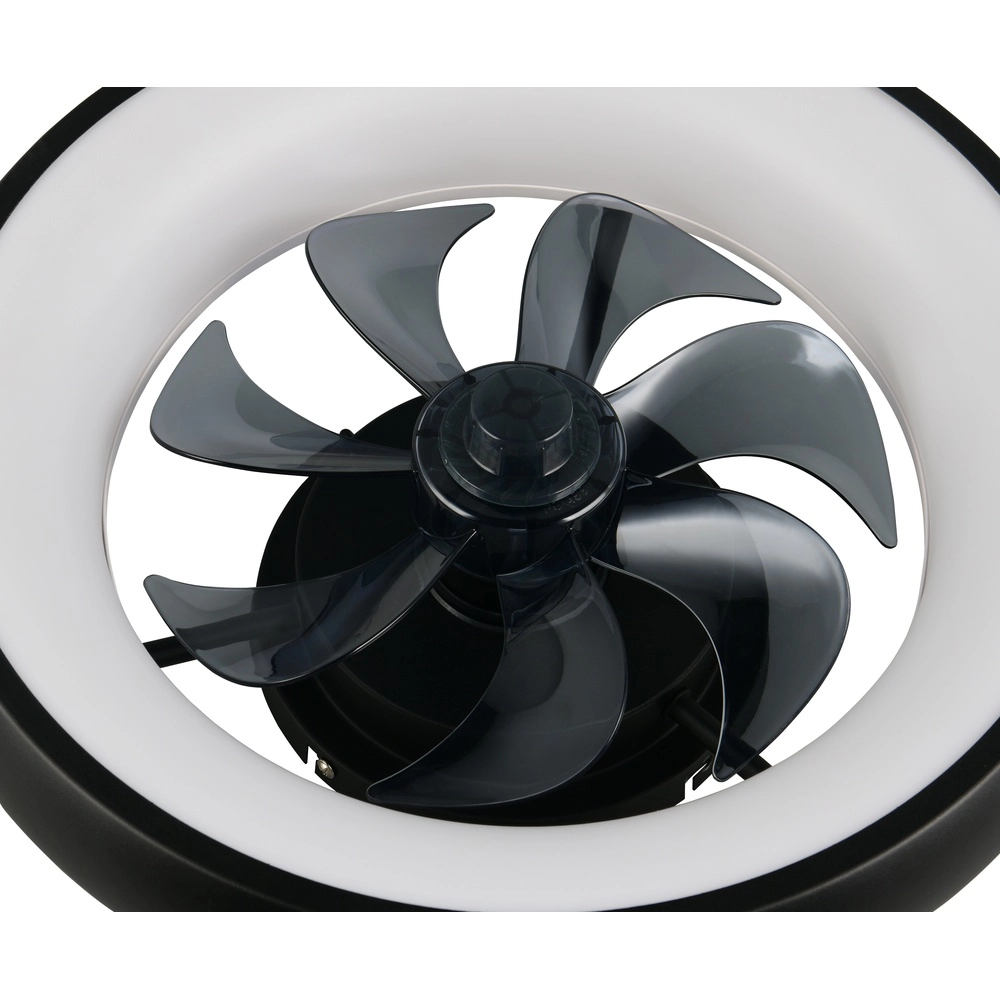 Éventail élégant Muonio Noir Trio 4017807688221