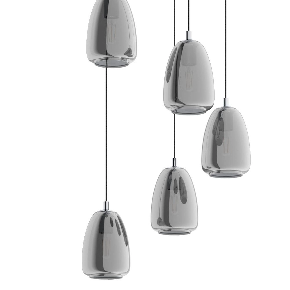 Lampe suspendue Vide Alobrase 5 lumières Eglo 9002759986179