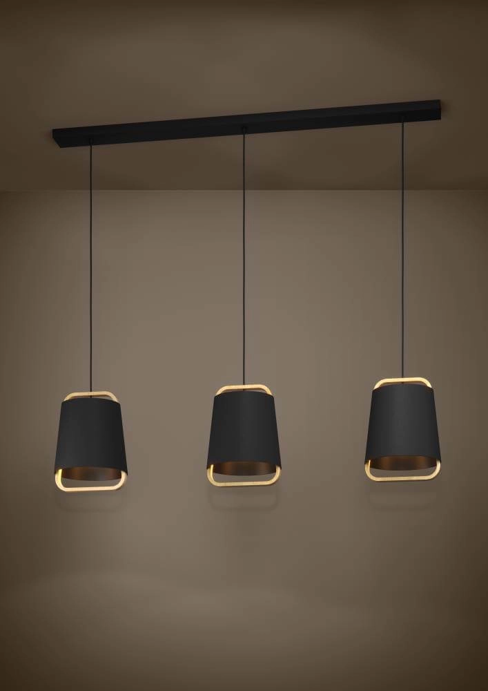 Lampe suspendue en tissu Camaloza 3 lumières Stars of Light 9008606243082