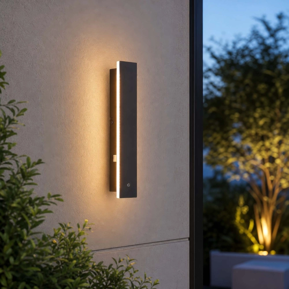 Lampe murale de conception Black Line noir 30 cm Searchlight 5,05342E+12