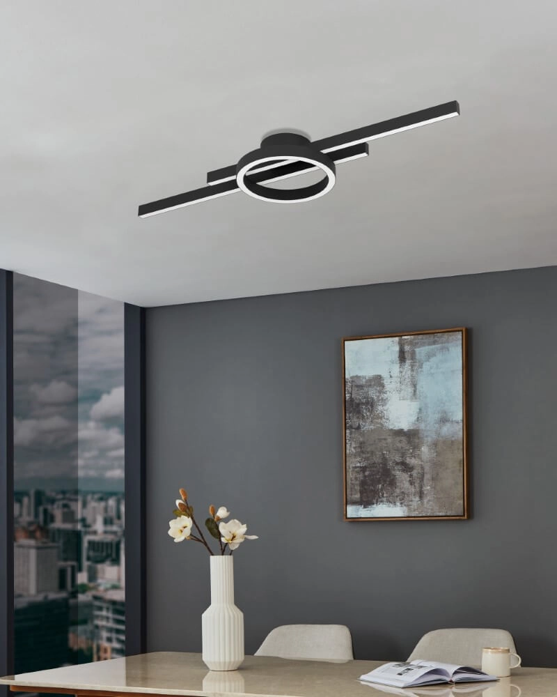 Plafonnier LED blanc Amandolo Eglo 9008606275052
