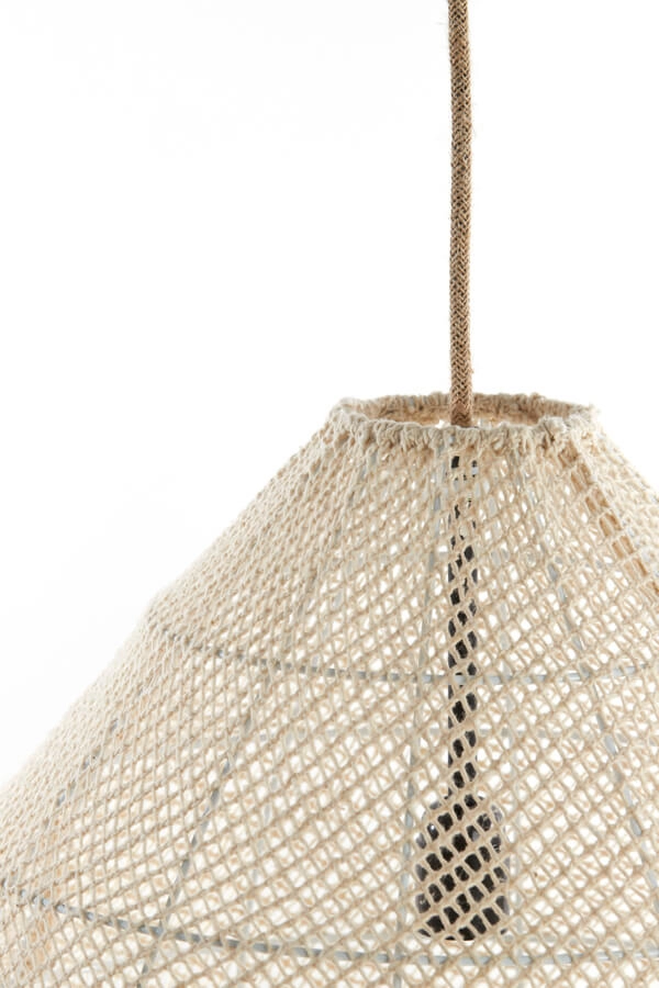 Suspension Japandi Makassar crème Ø 50cm Light & Living 8717807706456