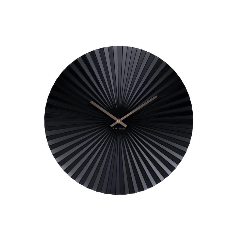 Horloge murale Sensu noir - Ø 40cm