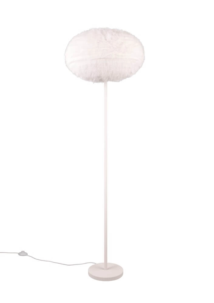 Lampadaire en tissu Furry crème Ø 50cm Lampadaire en tissu Furry crème Ø 50cm