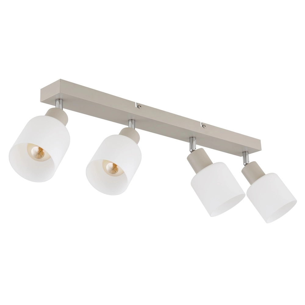 Spot de plafond 4 lumières Trent brun sable Globo 9007371566976