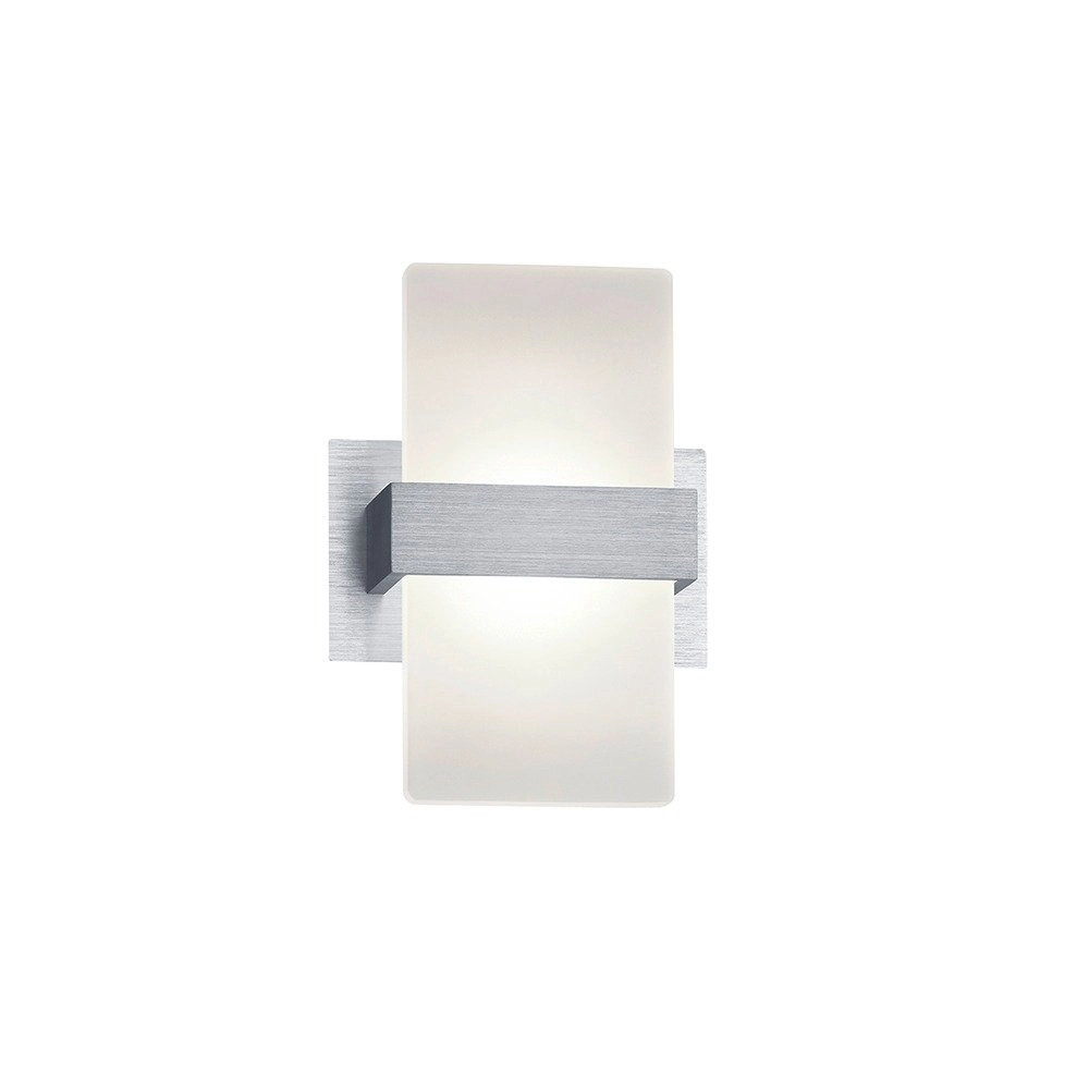 Applique murale LED Platon gris métallisé Applique murale LED Platon gris métallisé