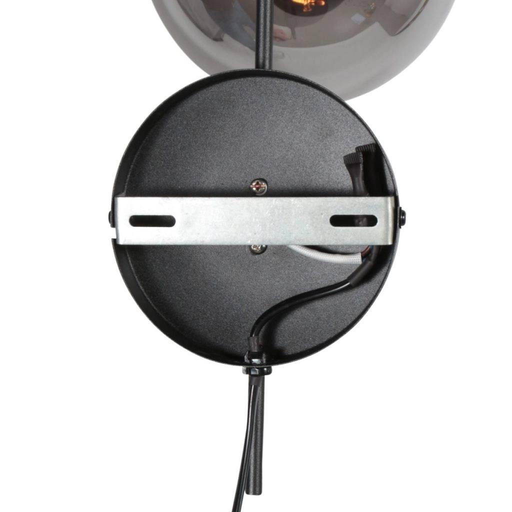 Lampe murale Bollique Noir Steinhauer 8712746184716