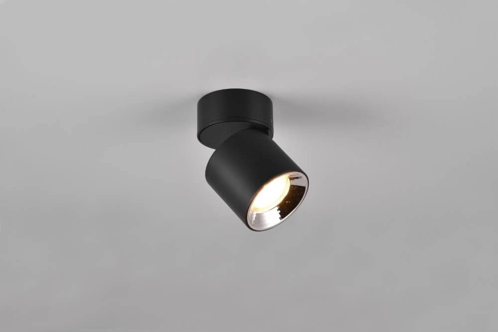 Plafonnier Guayana noir Trio 4017807573930