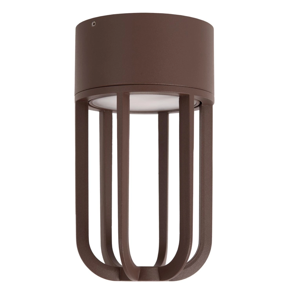 Lampe de plafond Wells Brun rouille