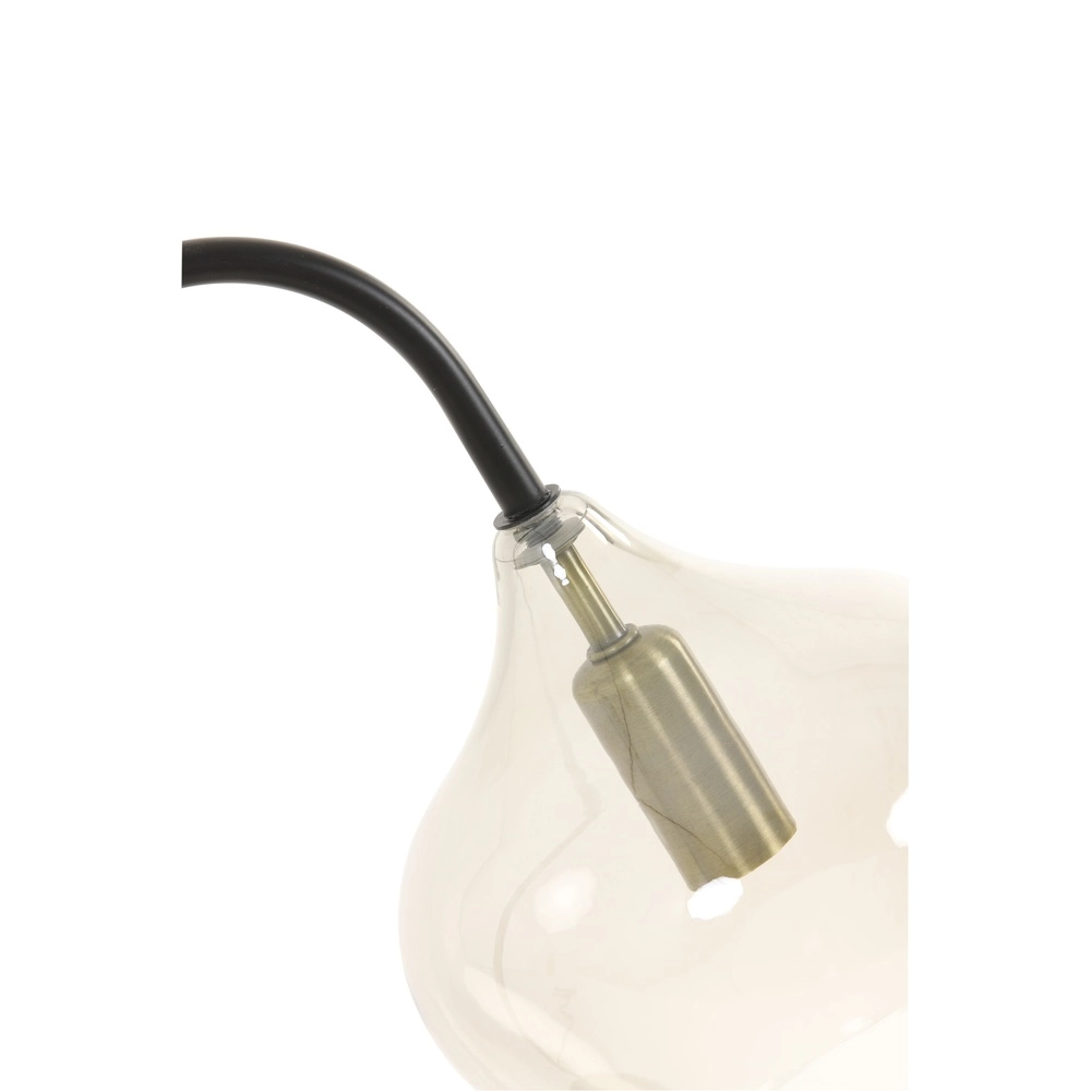 Lampe de pied Rakel Noir Light & Living 8717807303204