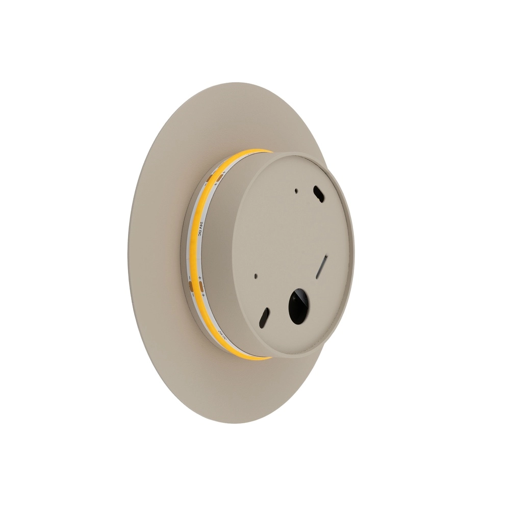 Lampe murale de conception Ring brun sable Ø 15 cm Lyora 5903139126564