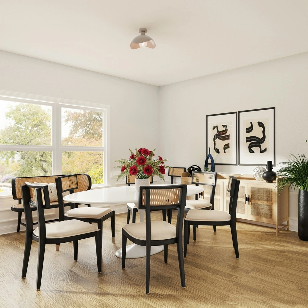 Lampe de plafond à design Volta Ø 30 cm - ondulé - sable Masterlight 8718121393391