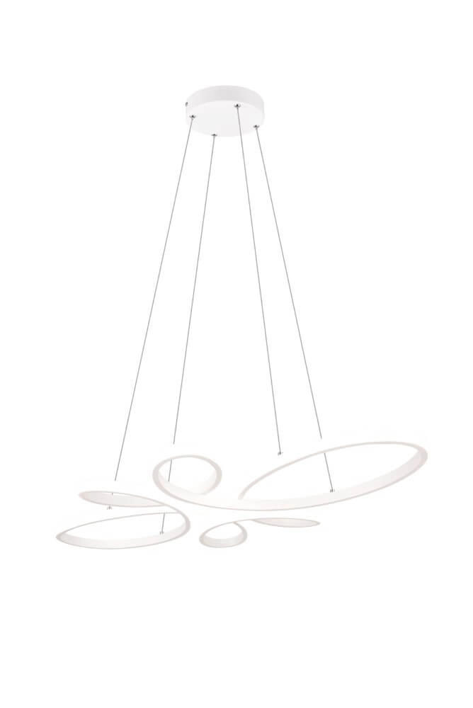 Lampe suspendue design Fly blanc