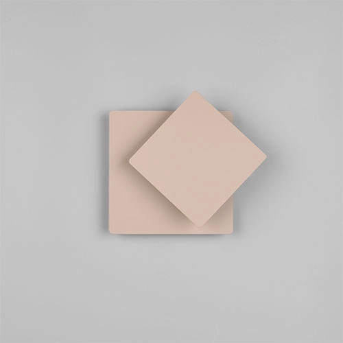 Lampe murale moderne Mio brun sable Trio 4017807677898