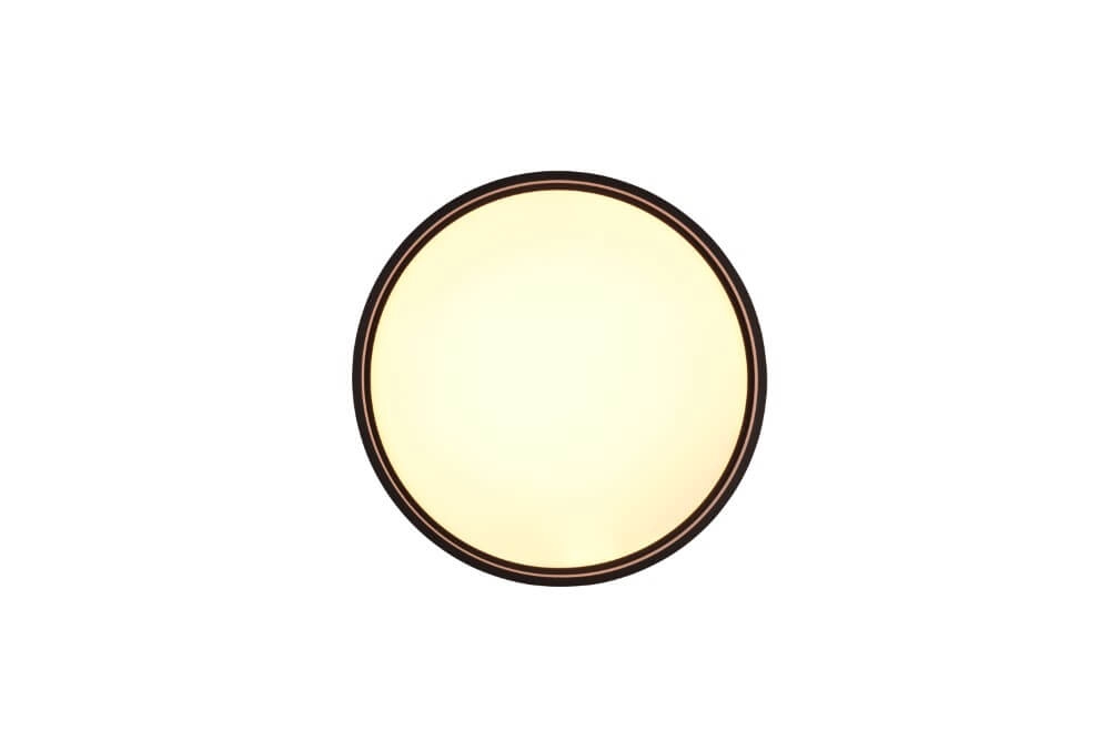 Blanc avec plafonnier noir Doha Trio 4017807575002