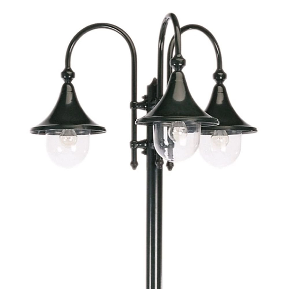 Lampe d’écurie classique à 3 lumières Rimini noir KS 8714732504904