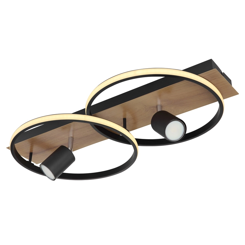 Lampe de plafond Danny Noir Globo 9007371437696