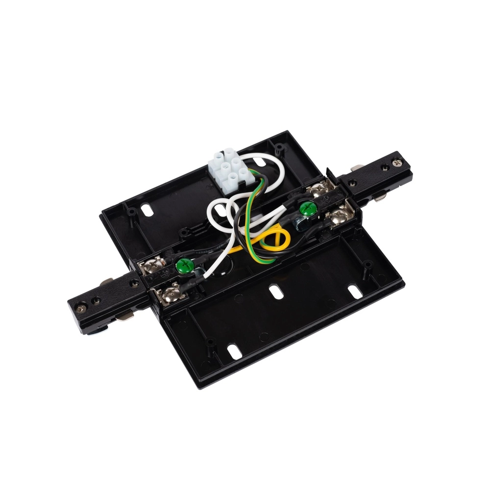 Alimentation électrique pour rail Track Noir monophasé Lucide 5411212093615