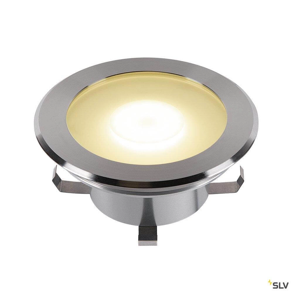 Grand spot de sol LED Dasar Flat lumière blanche et douce SLV 4024163262064