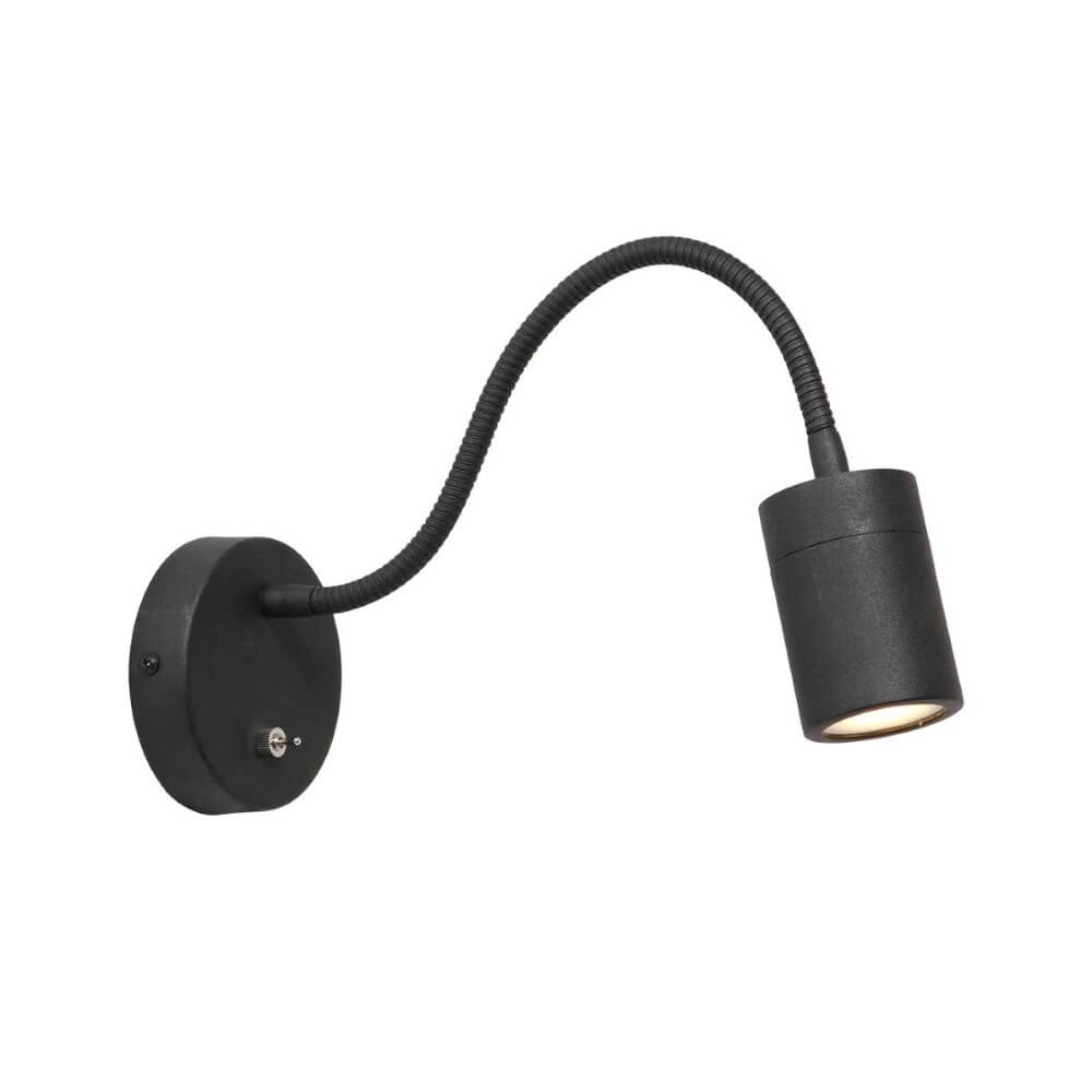 Lampe de chevet flexible Upround noir Lampe de chevet flexible Upround noir