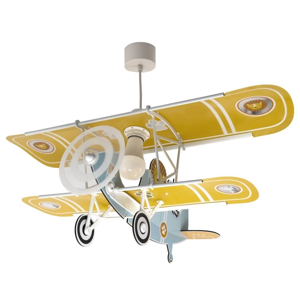 Lampe suspendue pour enfants Plane avec des lions Dalber 8420406546025