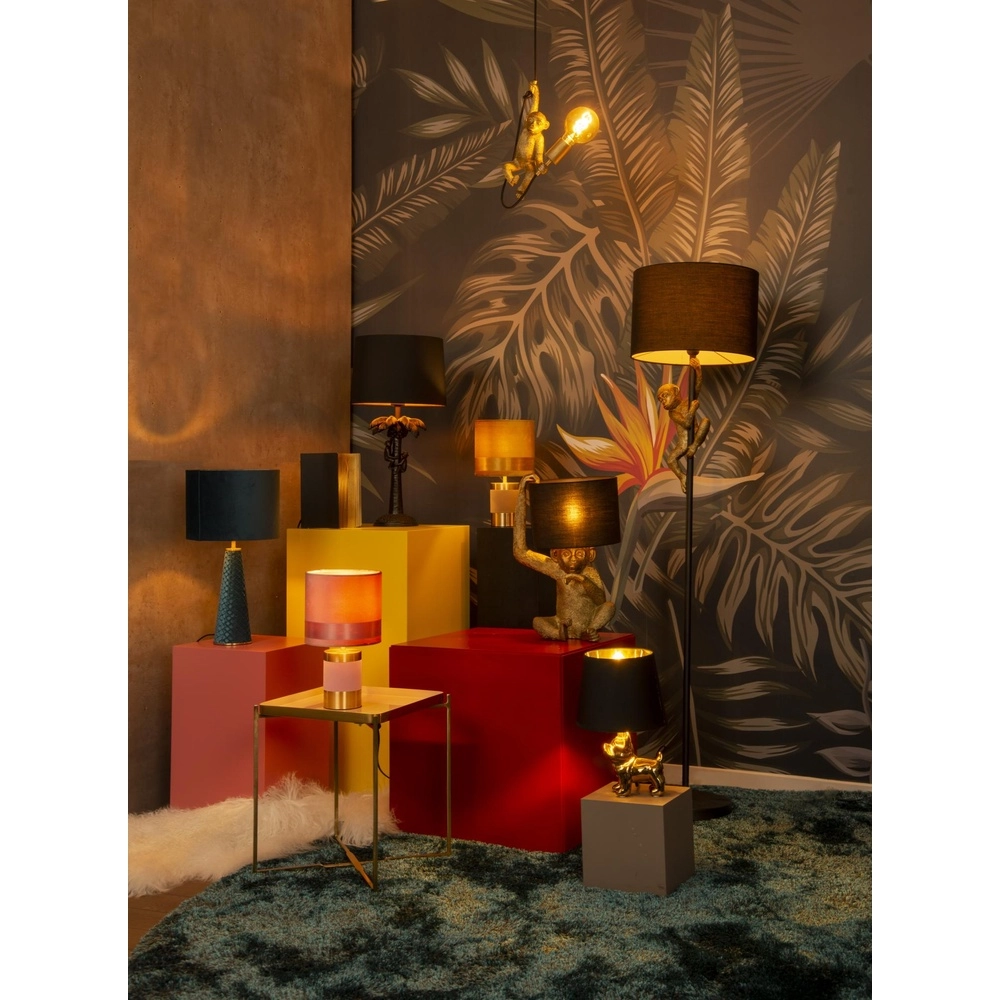 Lampe suspendue Extravaganza Chimp singe noir avec or Lucide 5411212105318