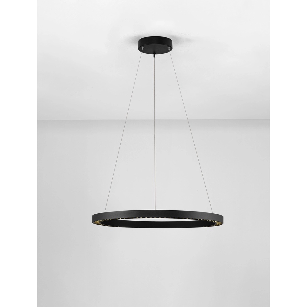 Suspension ronde Deos noir Lyora 5212017463722