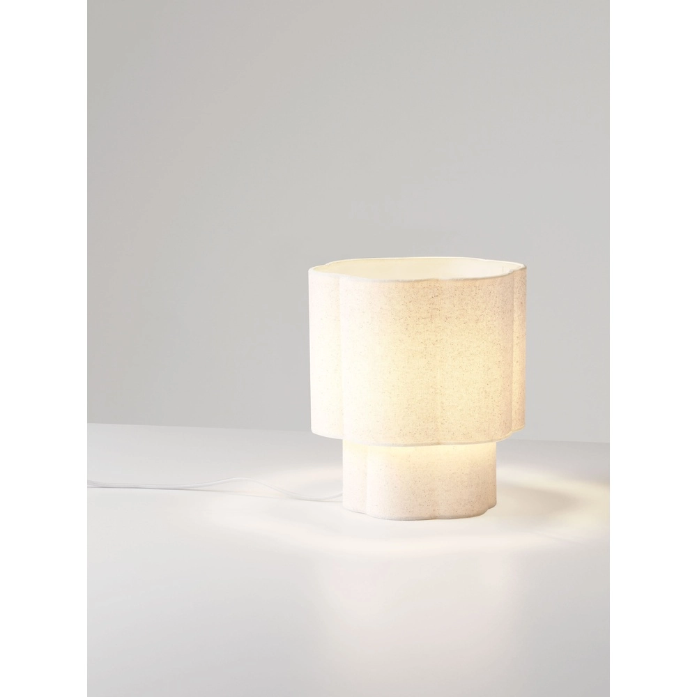 Lampe de table Bloosy Crème Lyora 5212017493507