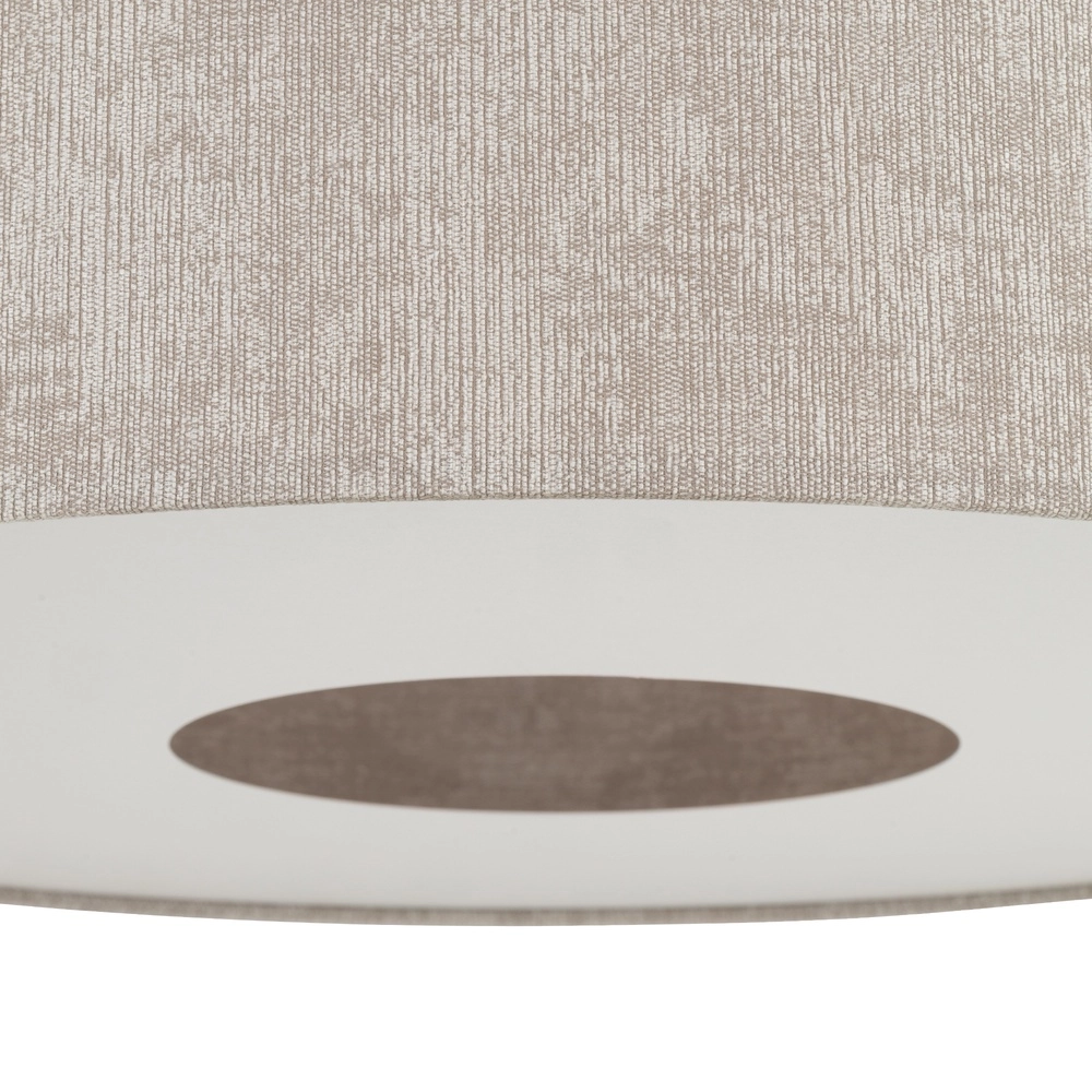 Lampe suspendue Cedro brun sable Ø 50cm Lyora 5903139116657