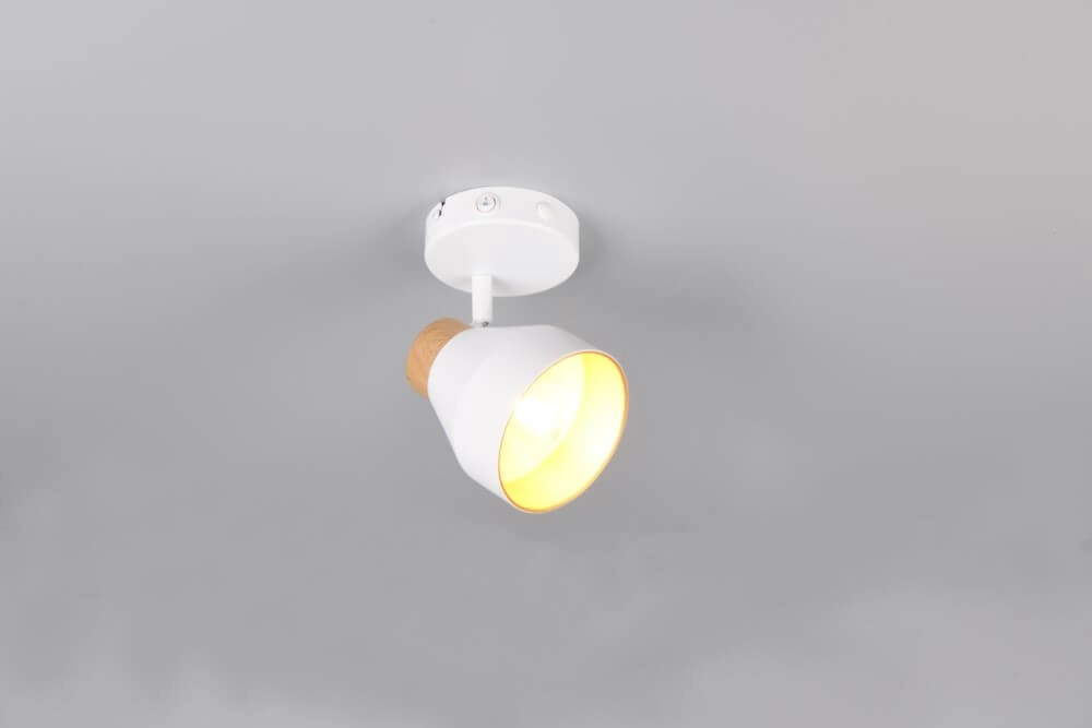 Applique murale design Valentin blanc Trio 4017807637403