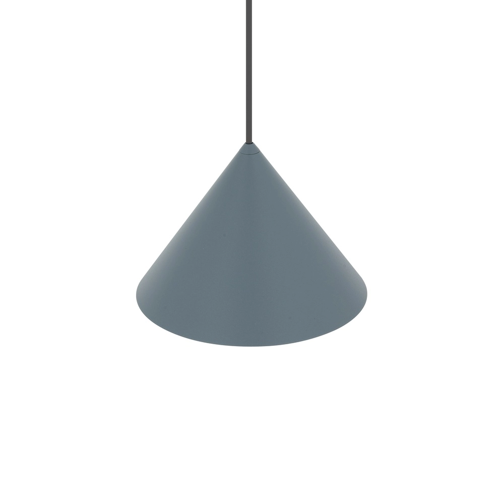 Lampe pendante de conception Zenith bleu umbra Ø 20,5 cm Lyora 5903139114912