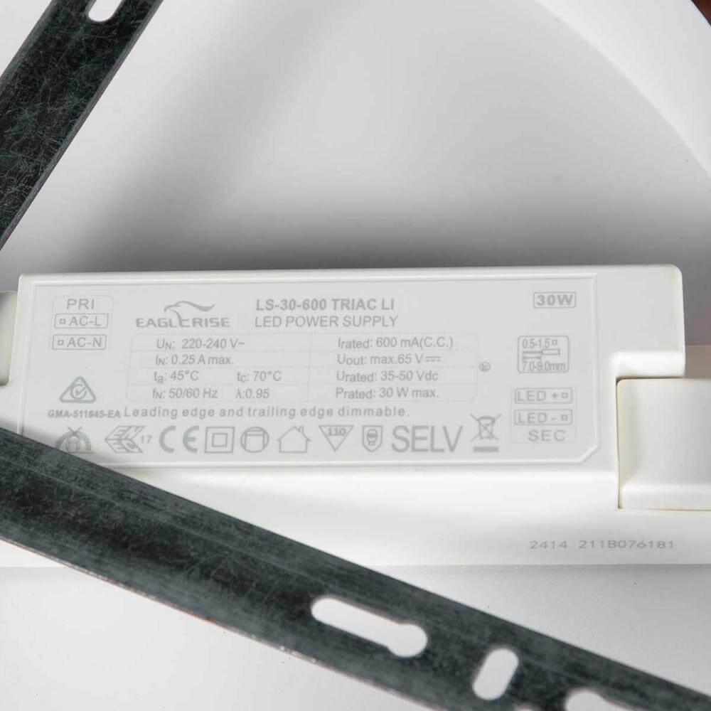 Plafonnier moderne Lumex Ø 38cm Steinhauer 8712746178005