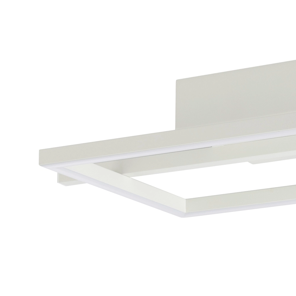 Lumière LED de plafond Amandolo Avec télécommande - blanc - carré Eglo 9008606303946