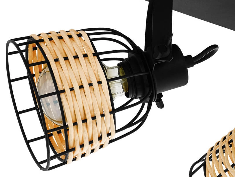 Lampe de plafond Anwick 1 Rotin Eglo 9002759433260