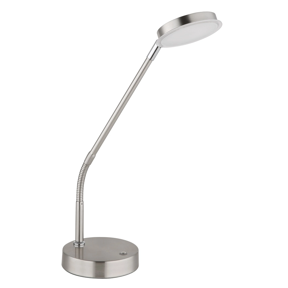 Lampe de bureau Silvio nickel Globo 9007371589166