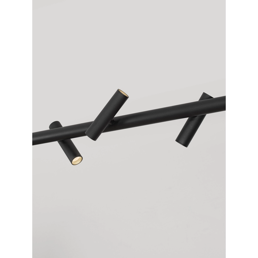 Lampe pendante de salle à manger Avelo Noir Lyora 5212063501577