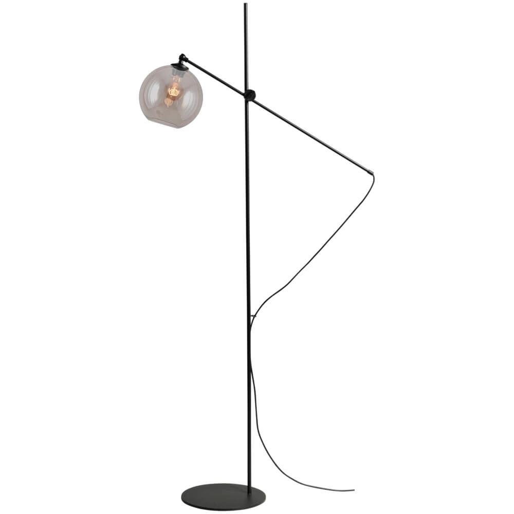 Lampadaire Bella 2 avec verre rond