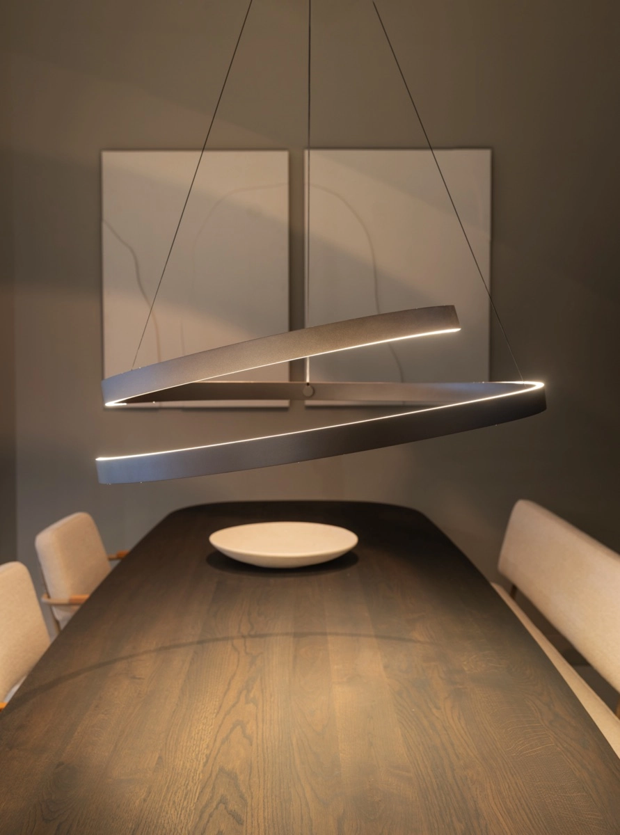 Suspension LED Remona Ø 60 cm - champagne ETH 8720195311461