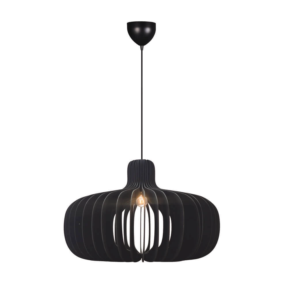 Suspension design Hazo noir Ø 66,5cm