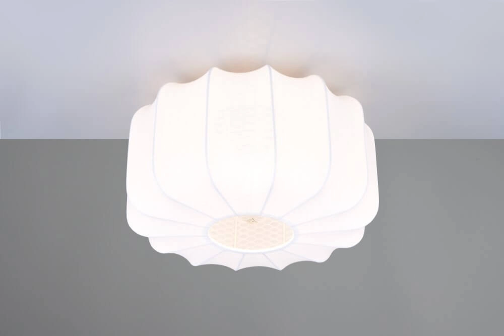 Plafonnier design blanc Madleine Ø 40cm Trio 4017807638257