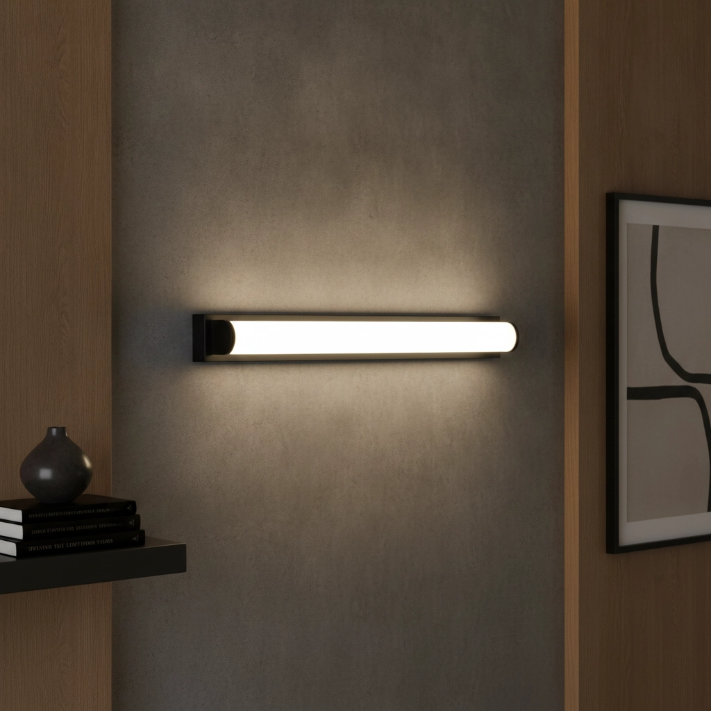 Lampe miroir Salto noir