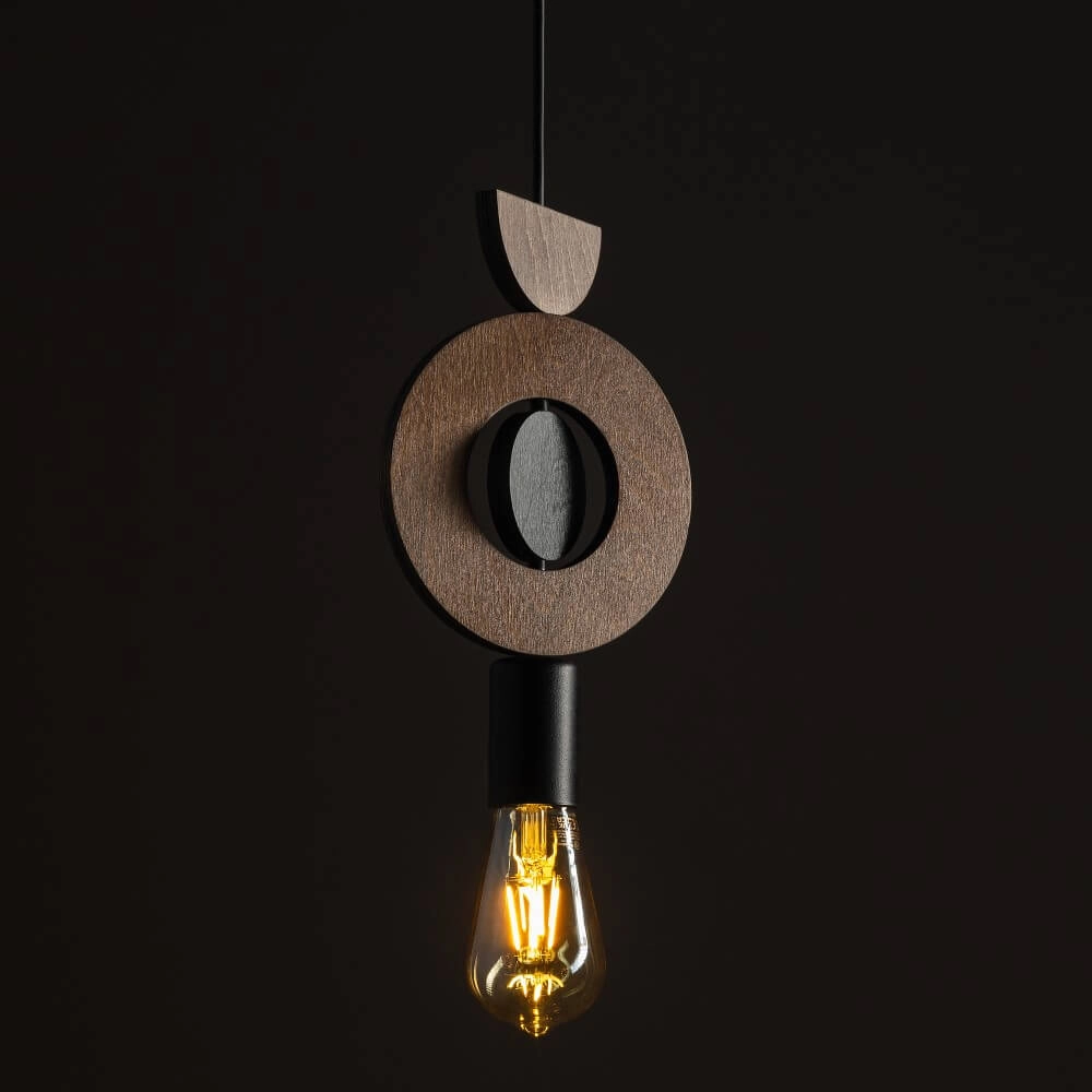 Suspension design Drops Wood D 1-bois clair Lyora 5903139111768