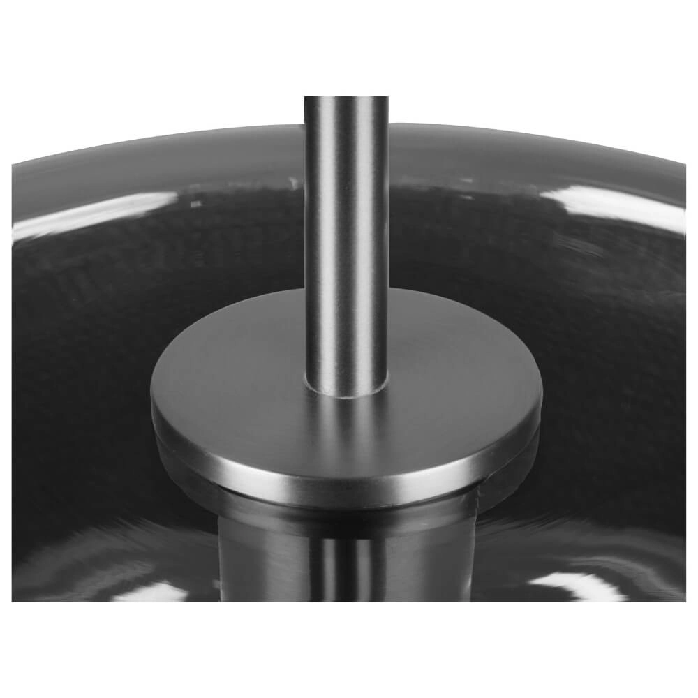 Lampe suspendue Pantilo Rope 27 verre fumé - Ø 25cm SLV 4024163280839