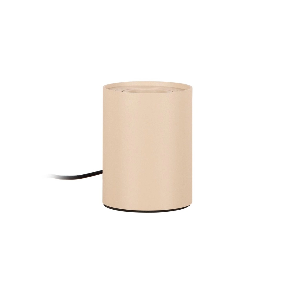 Lampe de table de conception Tube taupe